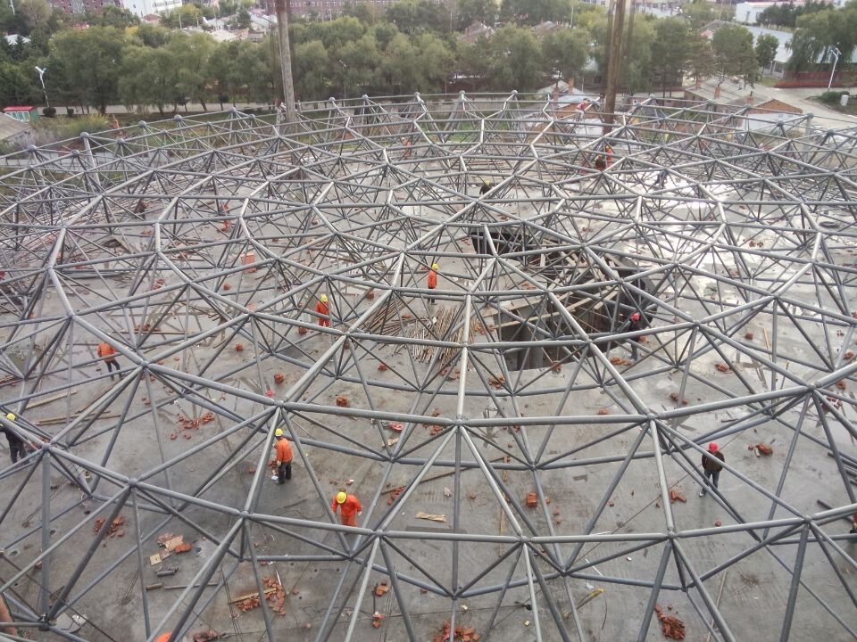 张家界全民健身中心网架